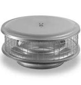 13" ROUND SS CLAMP ON CHIMNEY CAP