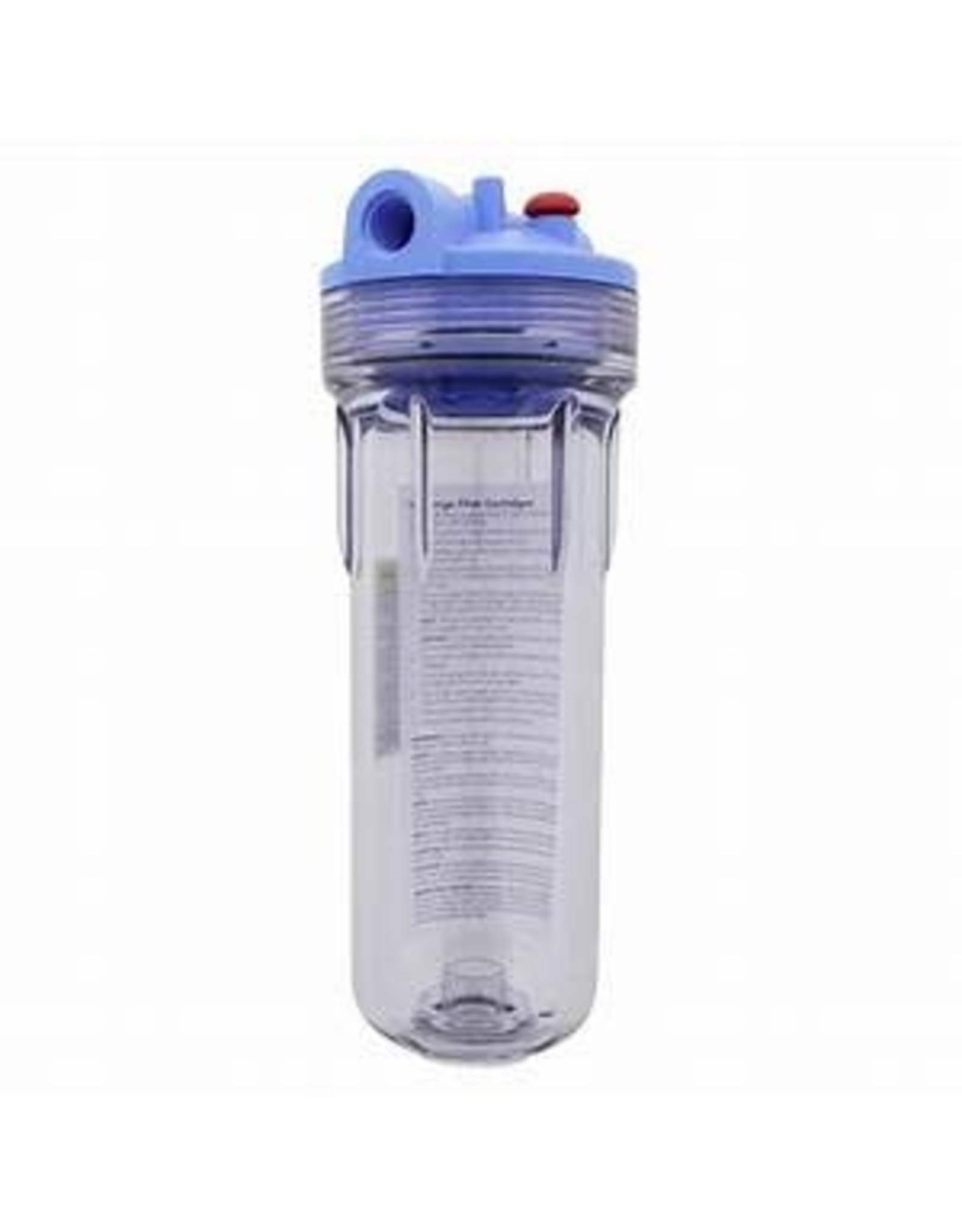 CLEAR FILTER HOUSING 2 1/2" X 10"
