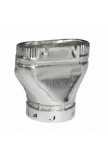 4" OVAL TO ROUND ADAPTER