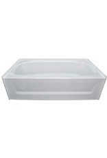 SHOWER PAN 28 X 54 PLASTIC CENTER DRAIN