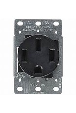 Leviton  50 Amp, 125/250V, Nema 14-50R, 3P, 4W, Flush Mounting Receptacle
