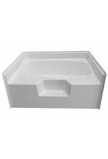 54 X 42 GARDEN TUB W/ STEP