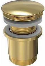 C.O. PLUG BRASS CP W/OUT OVERFLOW
