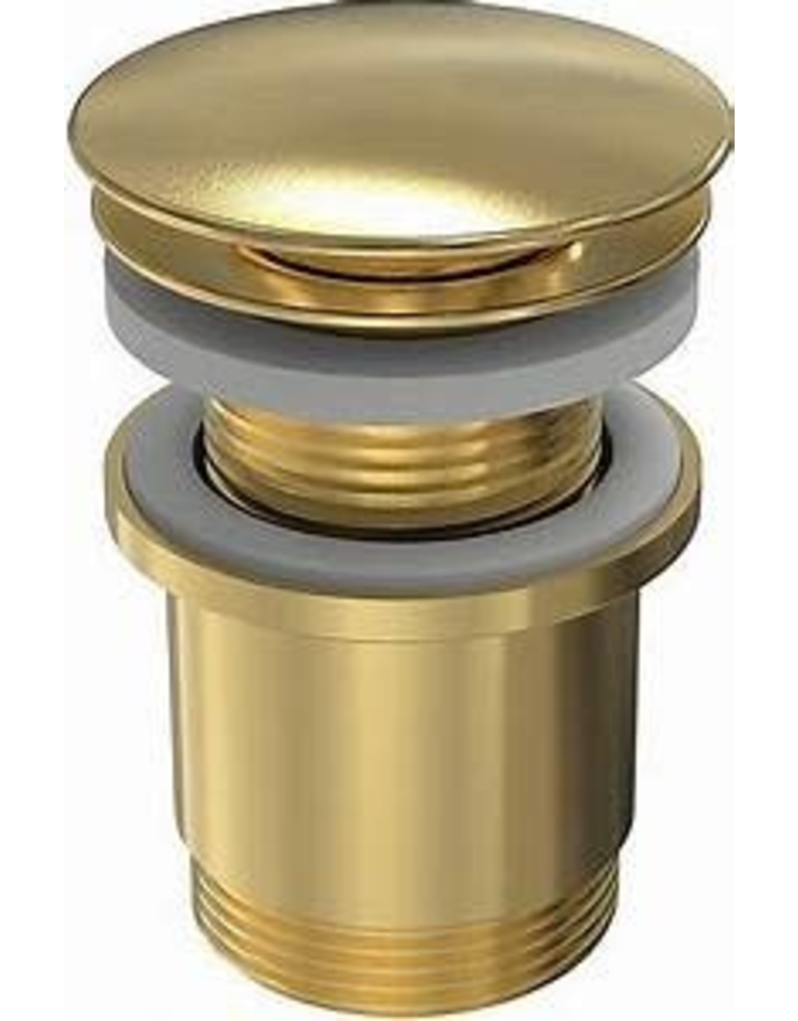 C.O. PLUG BRASS CP W/OUT OVERFLOW