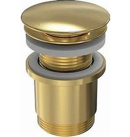 C.O. PLUG BRASS CP W/OUT OVERFLOW