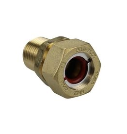 PRO-FLEX Brass CSST Male Adapter 1/2"
