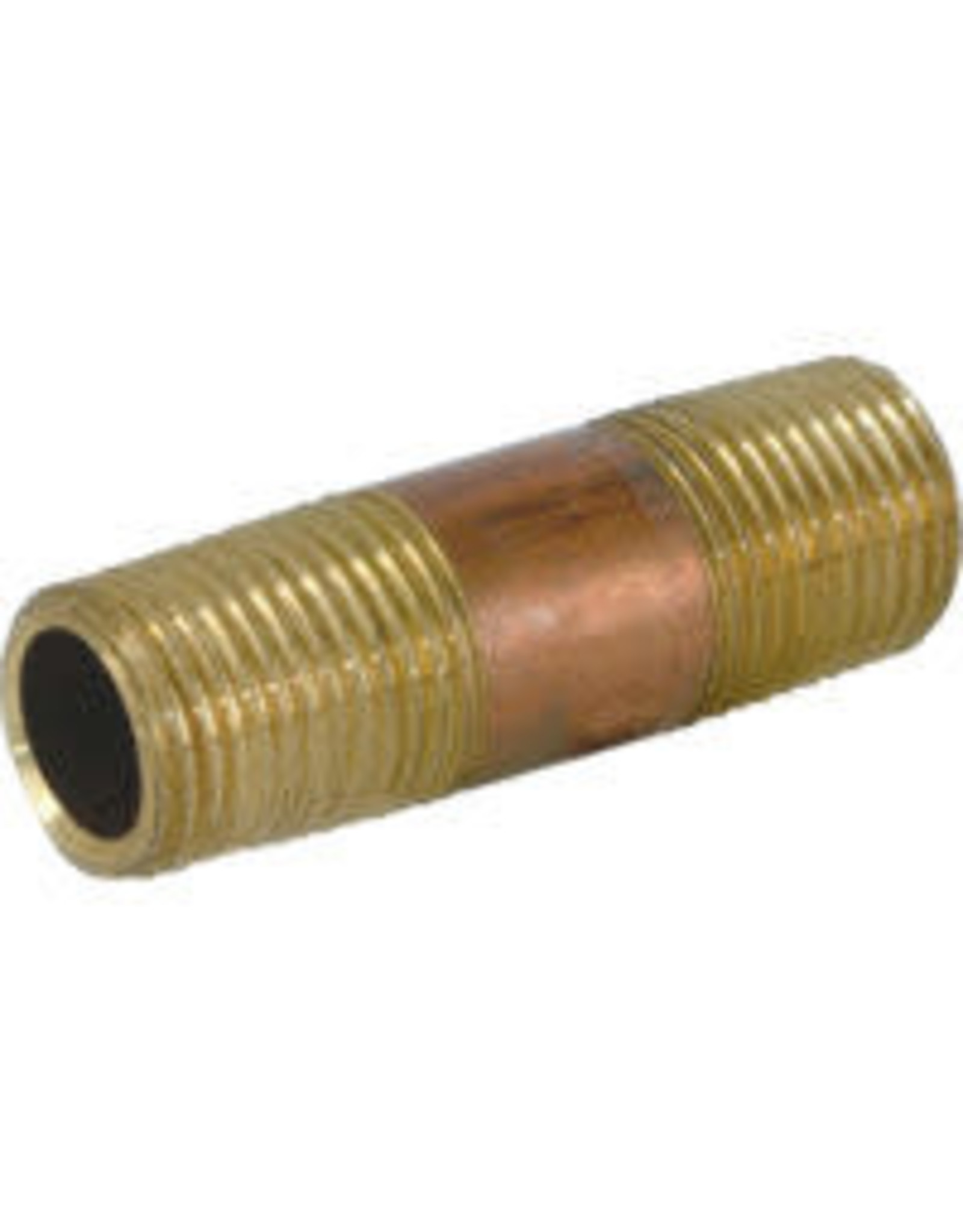 1 1/4" BRASS NIPPLE 4"