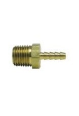 1/4 in. x 3/8 in. Barbed Fitting with Clamp