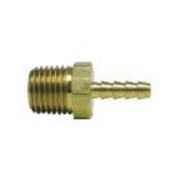 1/4 in. x 3/8 in. Barbed Fitting with Clamp