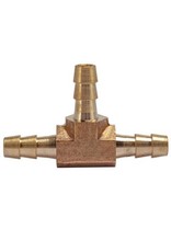 1/4" Hose ID Brass Hose Barb TEE SPLICER