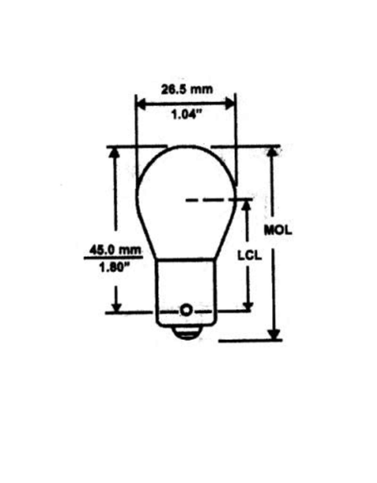 1076 BULB PAIR