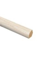 3/8" X 5/8" WHITE 8' 1/4 ROUND MOLDING