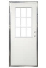 34" x 78"  LH raised panel cottage window