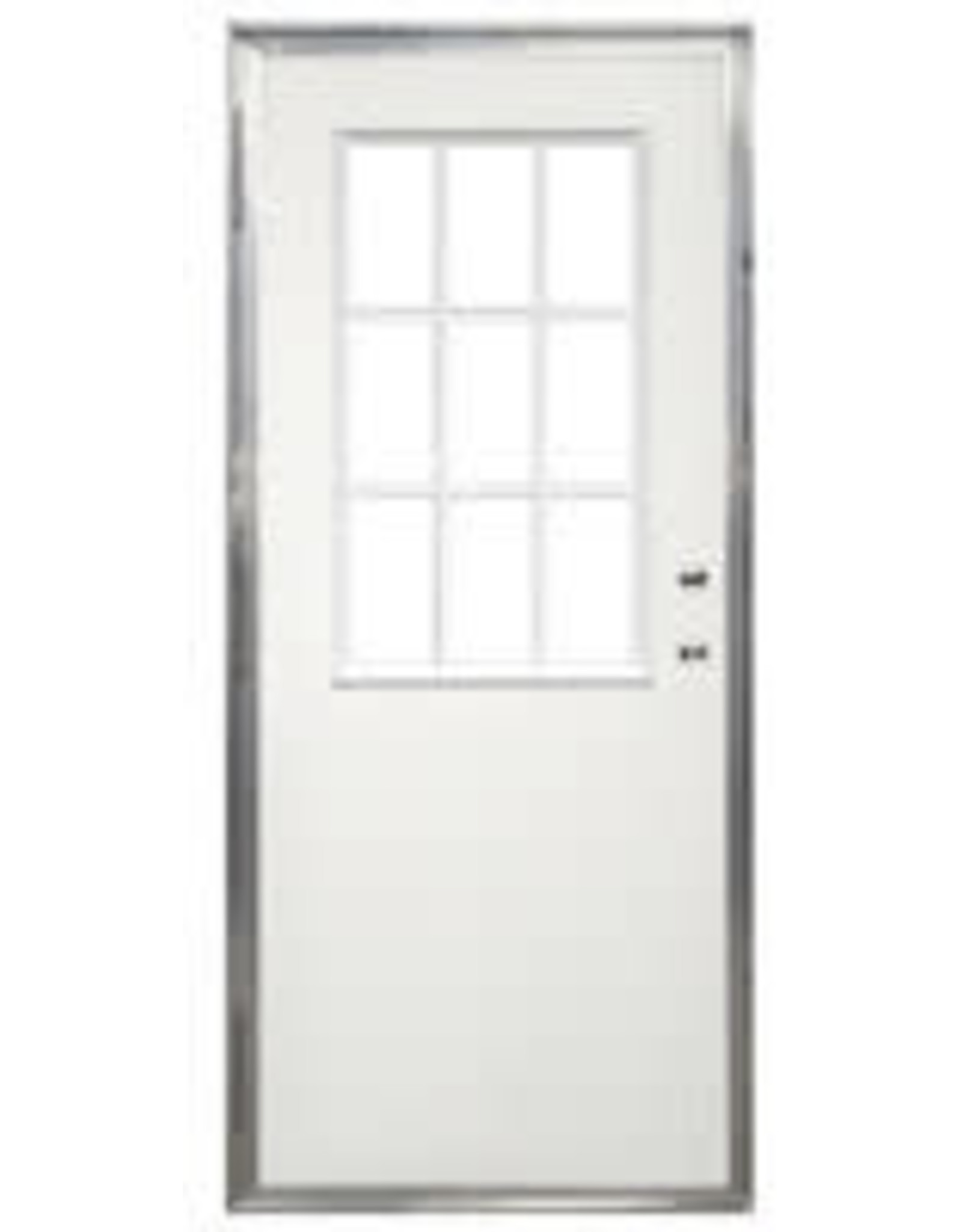 34" x 78"  LH raised panel cottage window