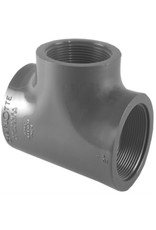 4" SCH 80 PVC THREADED TEE