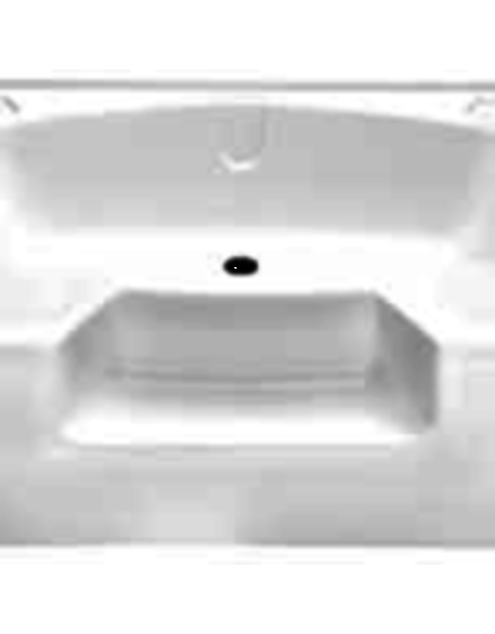 40 X 54 WHITE GARDEN TUB