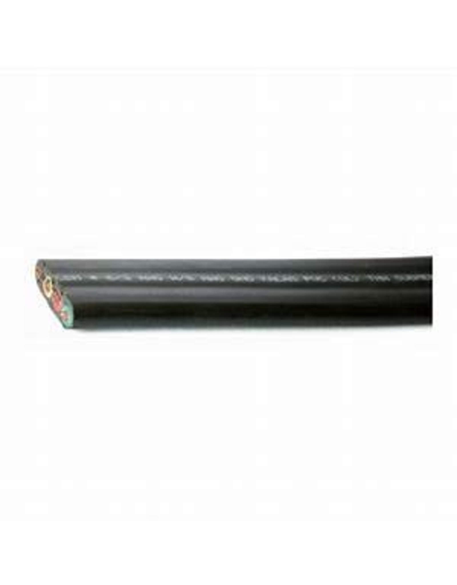 BLACK 10-4 W/ GND PVC FLAT JACKETED WIRE
