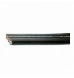 BLACK 10-4 W/ GND PVC FLAT JACKETED WIRE