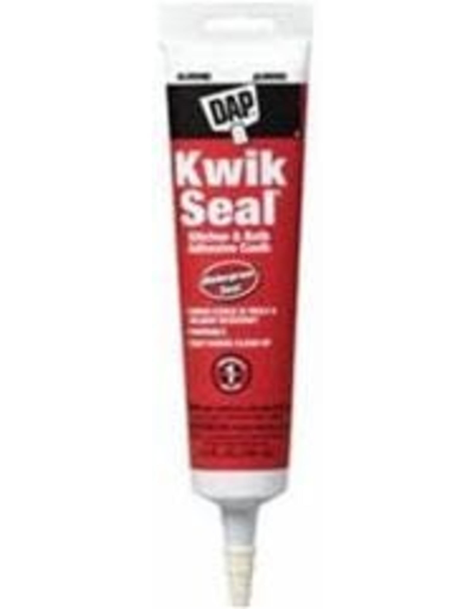 Kwik Seal Kitchen and Bath Adhesive Caulk – White 5.5 oz.