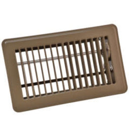 6 X 12 BROWN FLOOR REGISTER