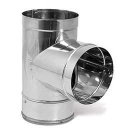 8" SINGLE WALL VENT TEE