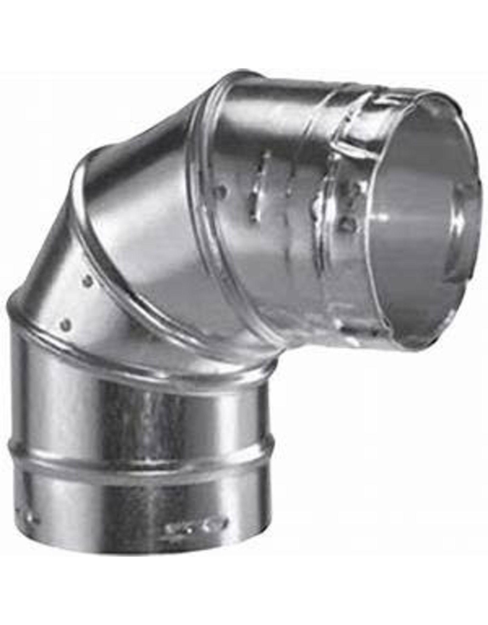 DOUBLE WALL 4"  ADJUSTABLE ELBOW