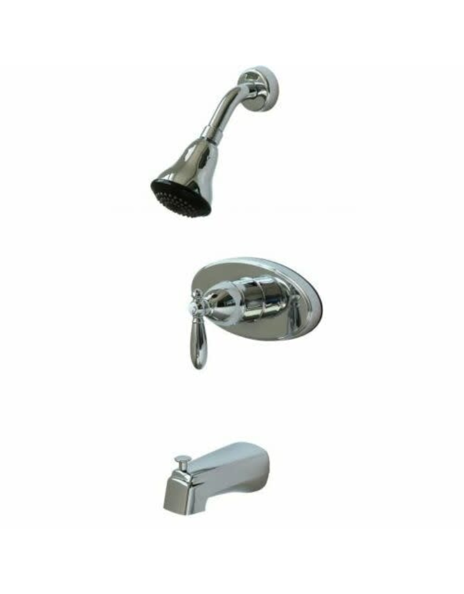 Empire 6" Center Tub and Shower Faucet