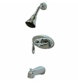 Empire 6" Center Tub and Shower Faucet