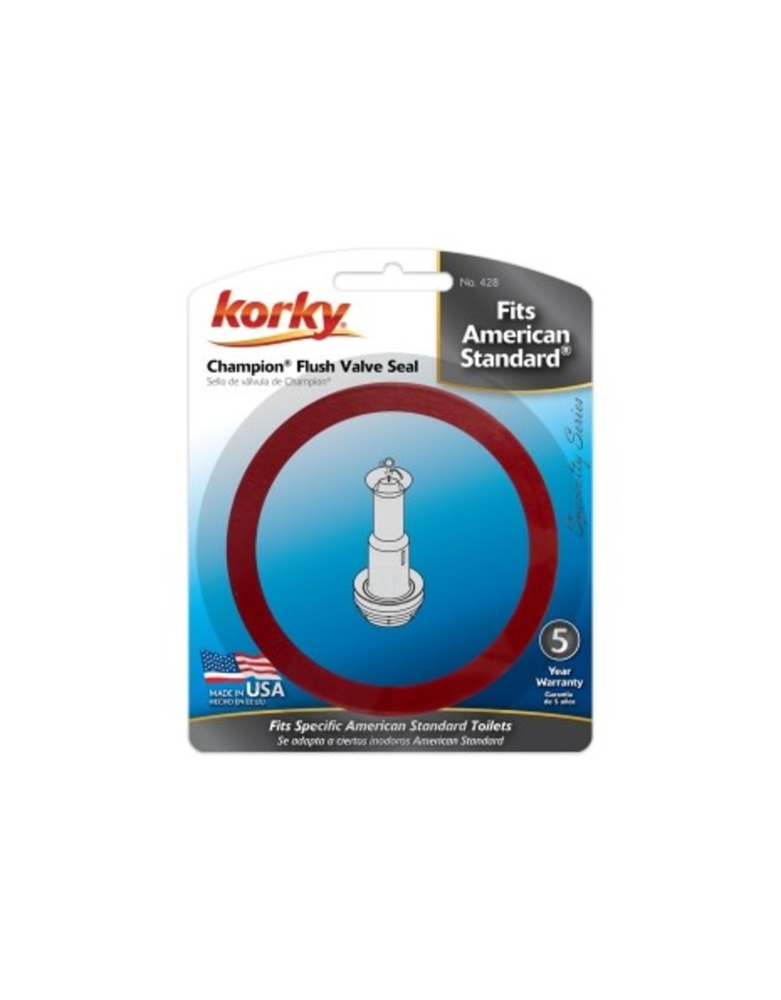 Fits American Standard® Champion® Toilet Flush Valve Seal