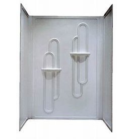 Corner Caddy 28 x 54 Shower Walls