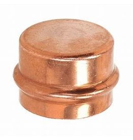 COPPER PROPRESS CAP 2 1/2"