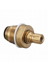 CENTRAL BRASS TWO HANDLE FAUCET-STEM ASSEMBLY-COLD