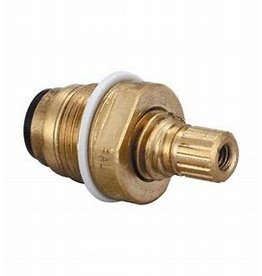 CENTRAL BRASS TWO HANDLE FAUCET-STEM ASSEMBLY-COLD