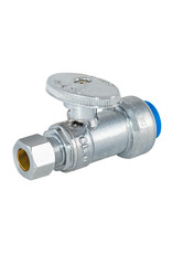 PUSHFIT STRAIGHT VALVE 3/8" X 1/2"