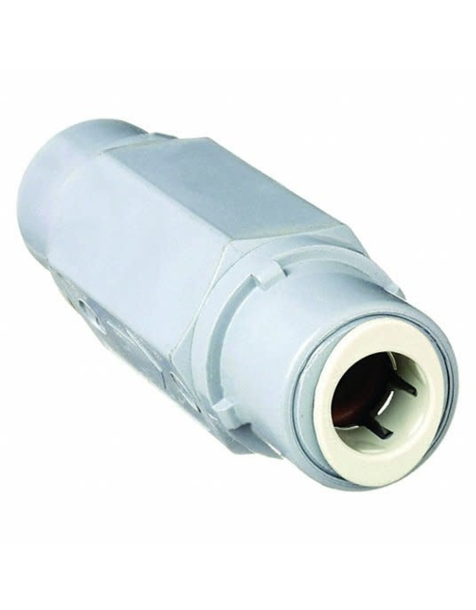 Pushfit Check Valve, 3/8 in, Single, Inline