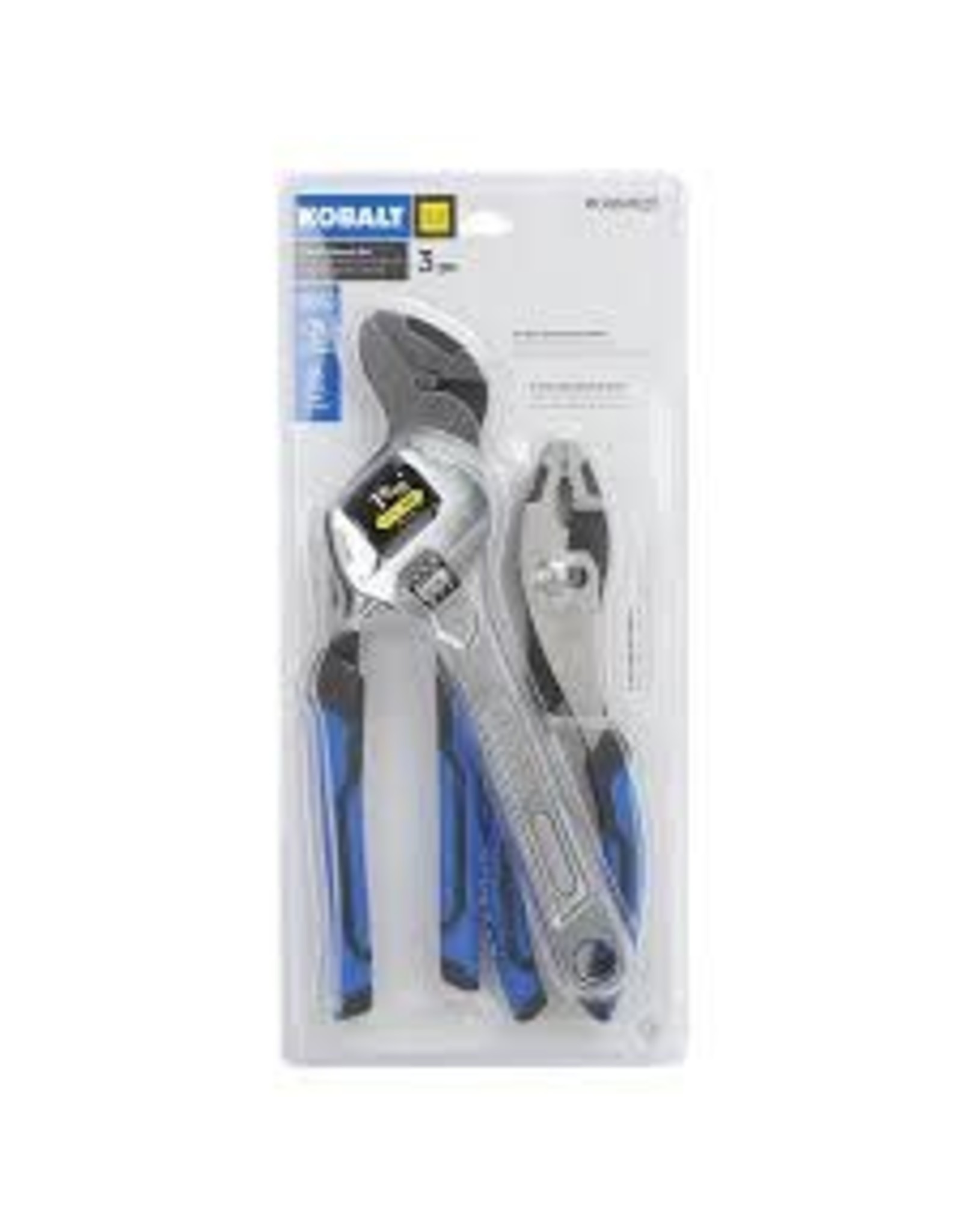 Kobalt 3-Pc Pliers/Wrench