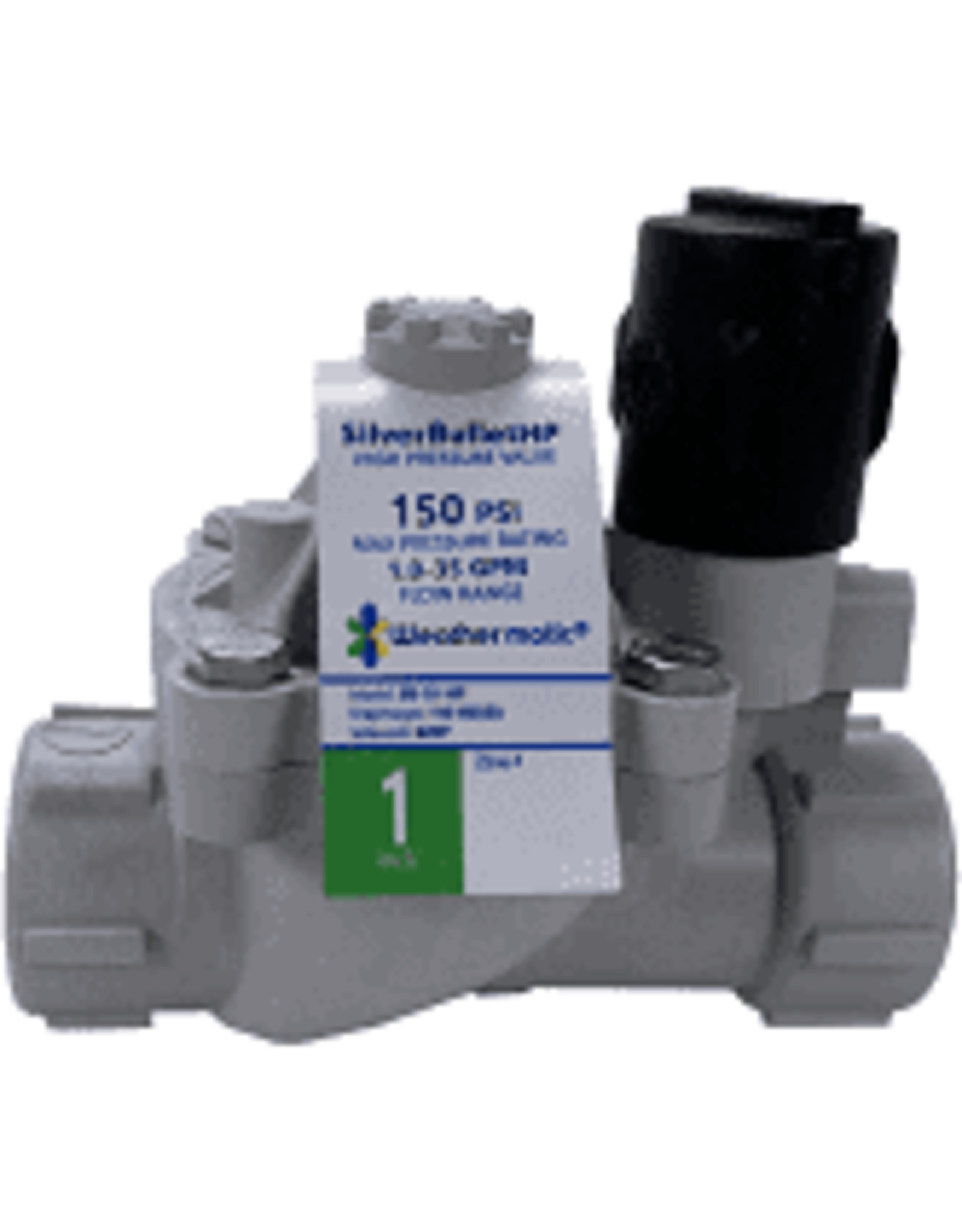 Weathermatic SilverBullet In-Line Valve with Flow Control 1 in. FPT