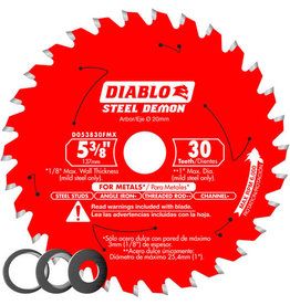 DIABLO 5‑3/8 in. x 30 Tooth Carbide-Tipped Saw Blade for Metal
