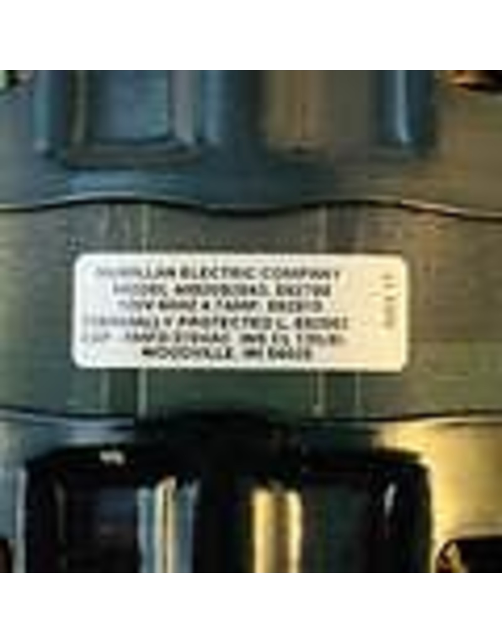 Fan Motor, 1/4 HP, McMillan Electric A0820B2843