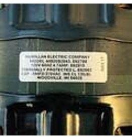 Fan Motor, 1/4 HP, McMillan Electric A0820B2843