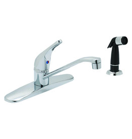 SINGLE HANDLE KITCHEN FAUCET WASHERLESS W/SPRAY
