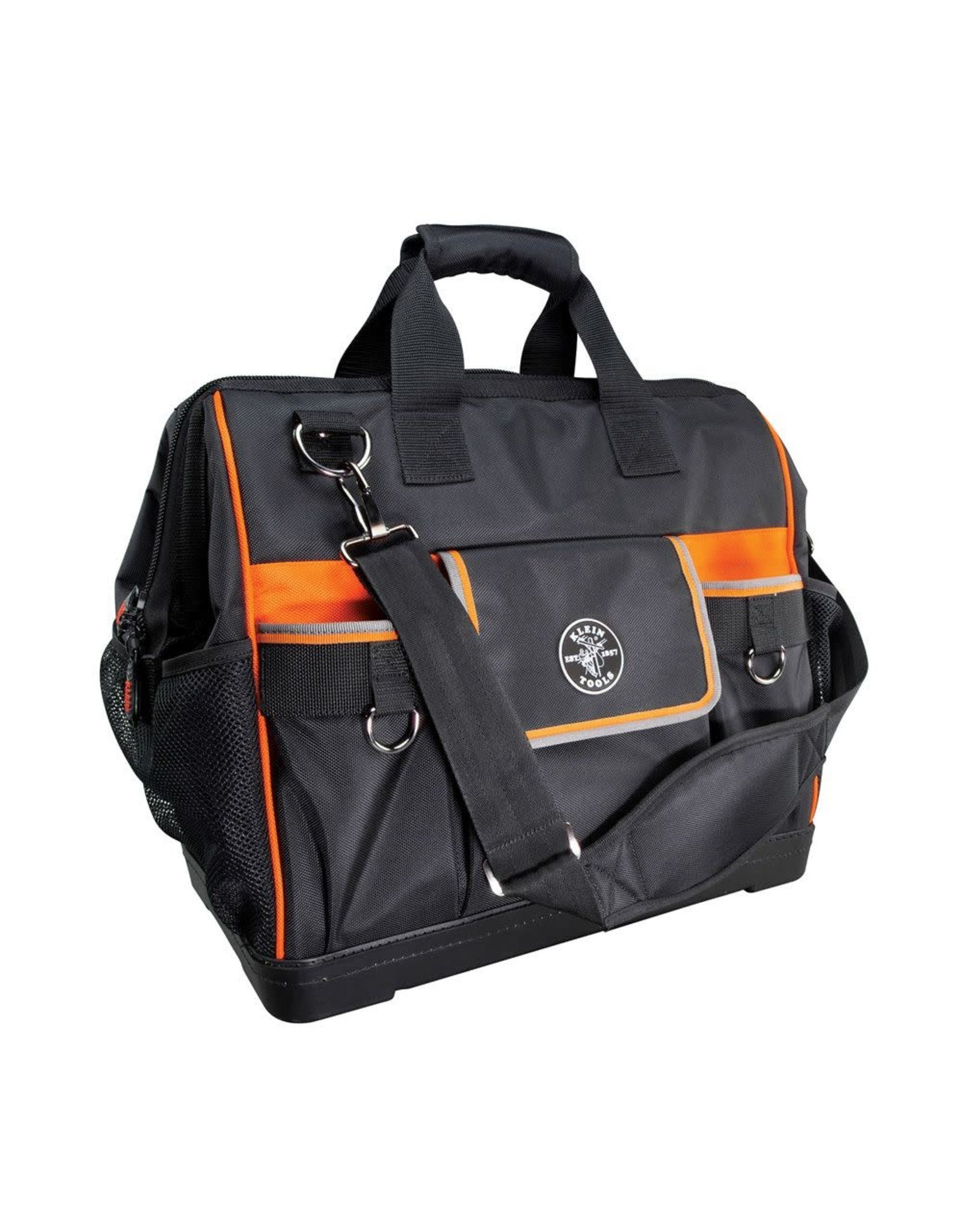 Klein Tools Tradesman Pro™ Wide-Open Tool Bag, 42 Pockets, 16-Inch