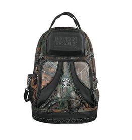 Klein Tools Tradesman Pro™ Tool Bag Backpack, 39 Pockets, Camo, 14-Inch