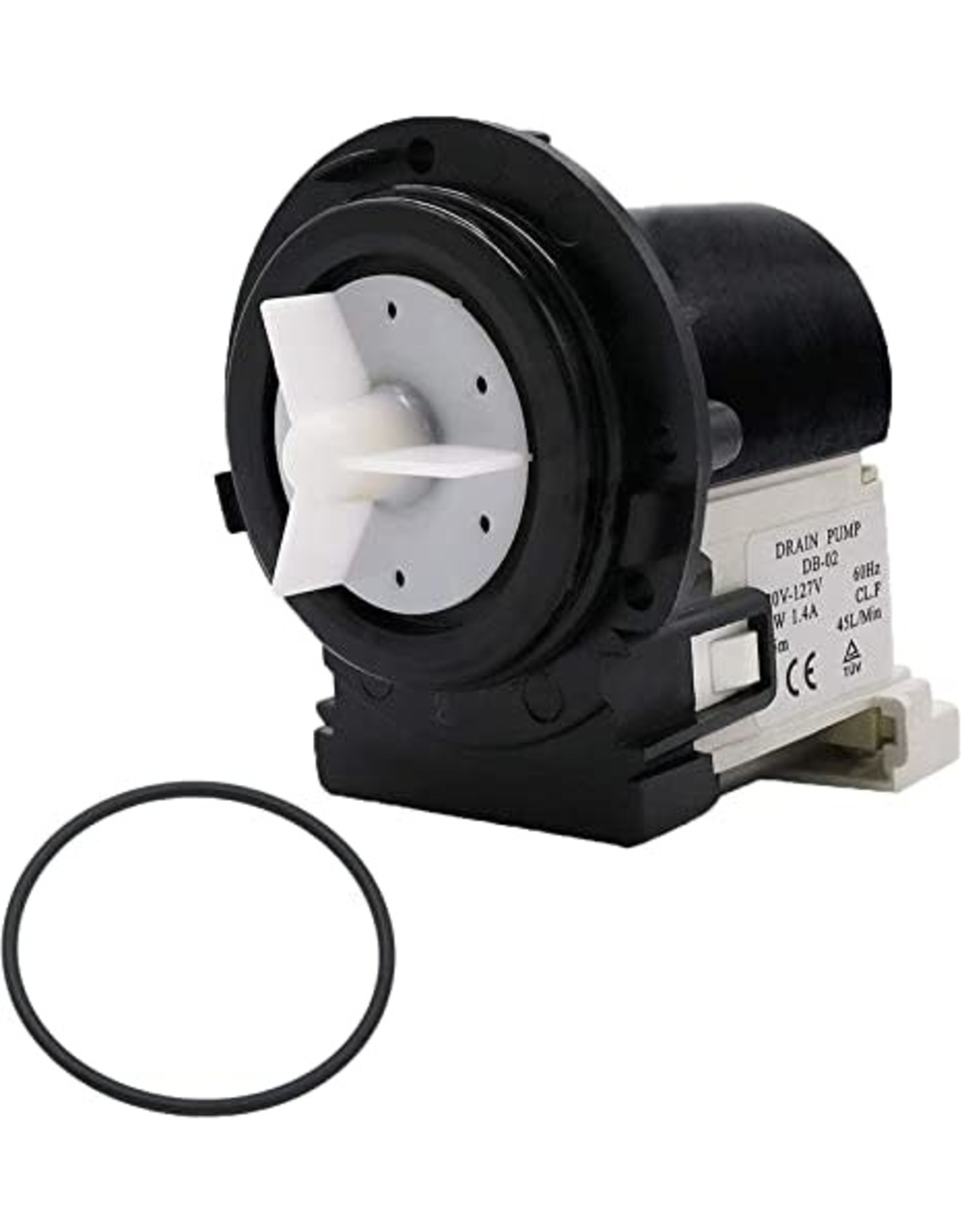 4681EA2001T Washer Drain Pump Motor, Washing Machine Drain Pump Compatible with Kenmore and LG Washing Machines Drain Pump Assembly