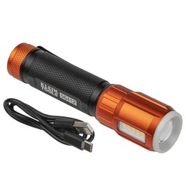 Klein Tools Rechargeable LED Flashlight w/ Worklight