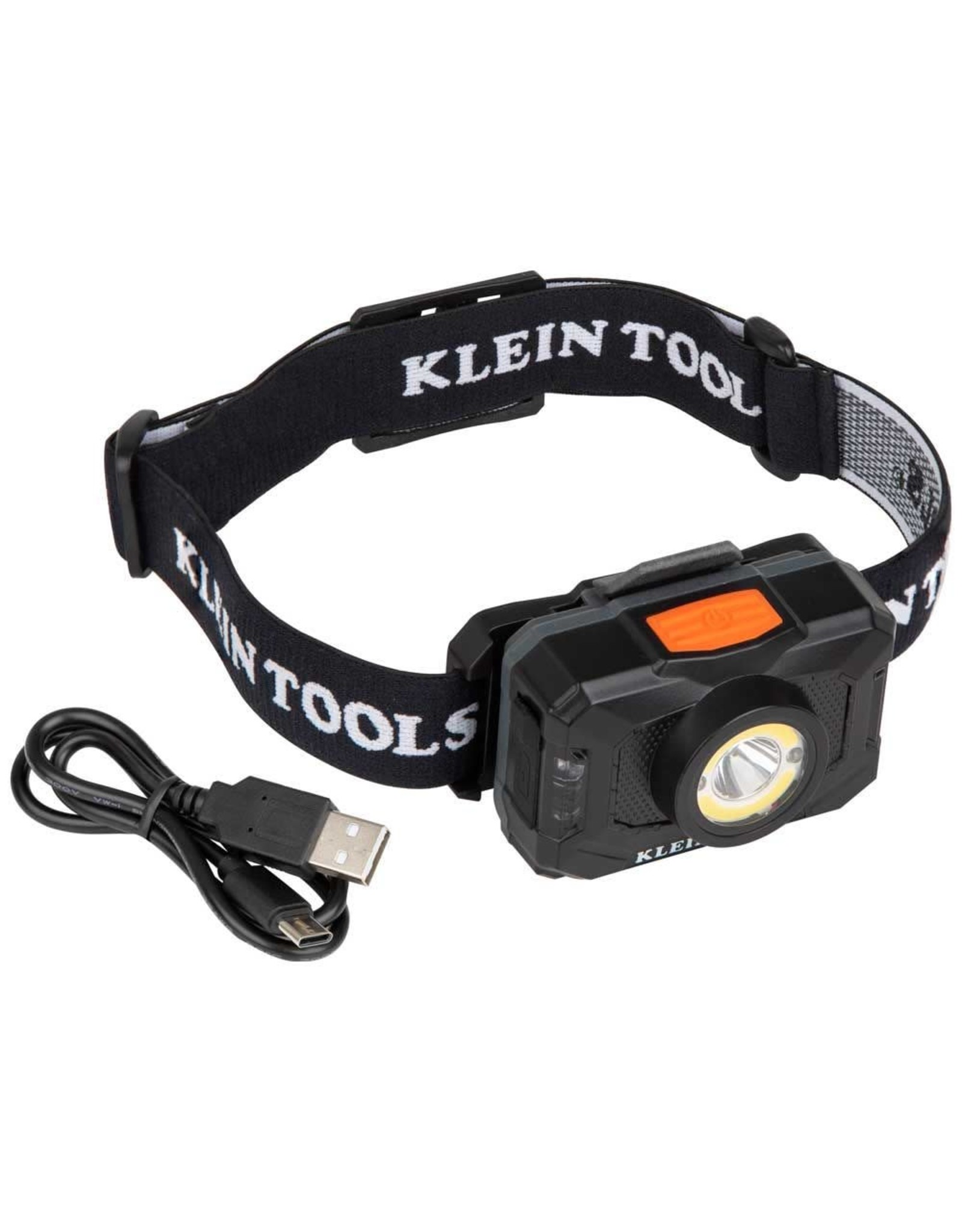 Klein Tools Rechargeable 2-Color LED Headlamp w/ Adjustable Strap
