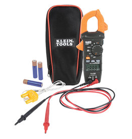Klein Tools Digital Clamp Meter, AC Auto-Ranging 400 Amp with Temp