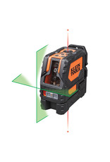 Klein Tools Laser Level, Self-Leveling Green Cross-Line and Red Plumb Spot