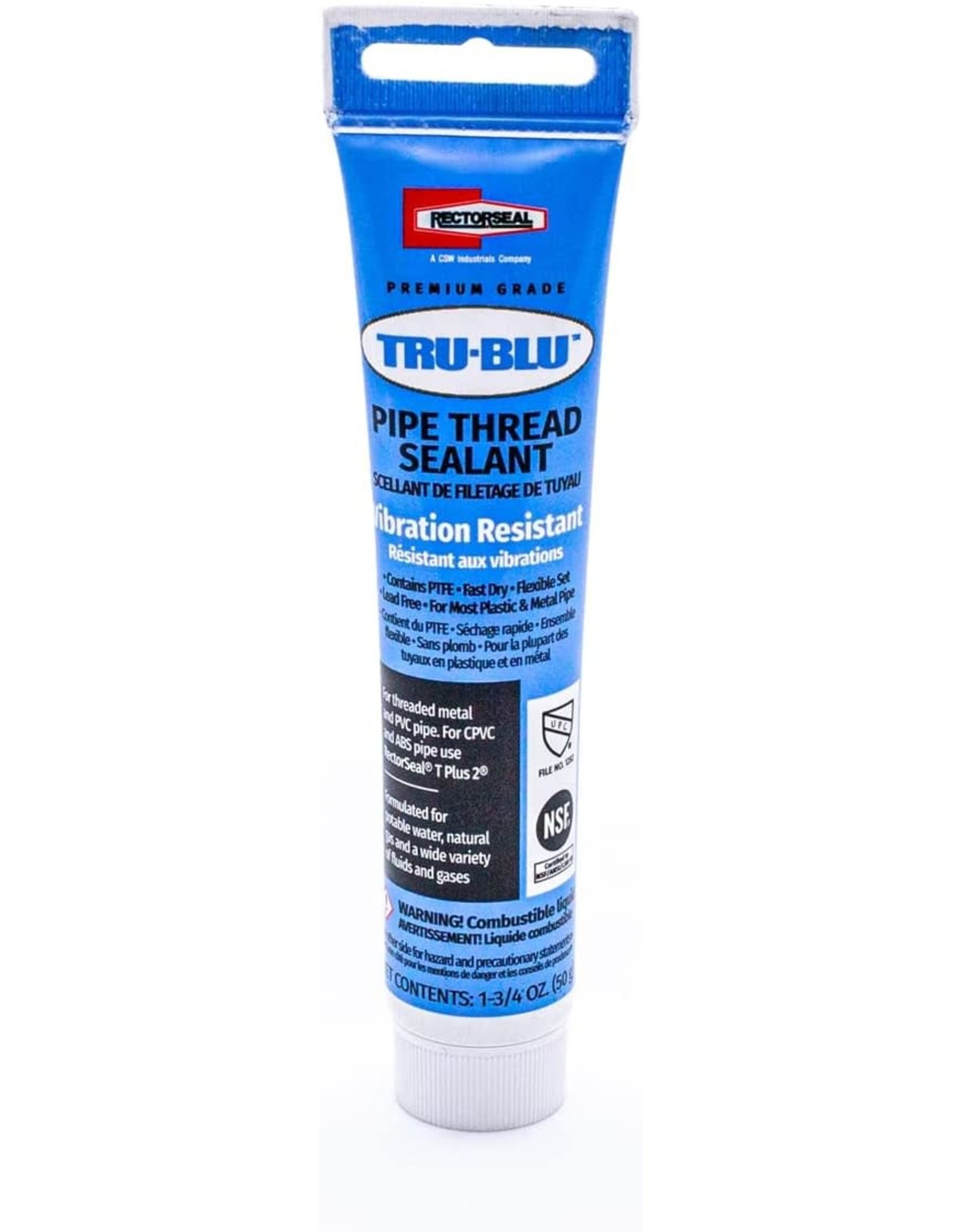 RECTORSEAL RectorSeal Tru-Blu Tube, 1-3/4 oz.