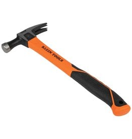 Klein Tools Straight-Claw Hammer, 18-Ounce, 15-Inch